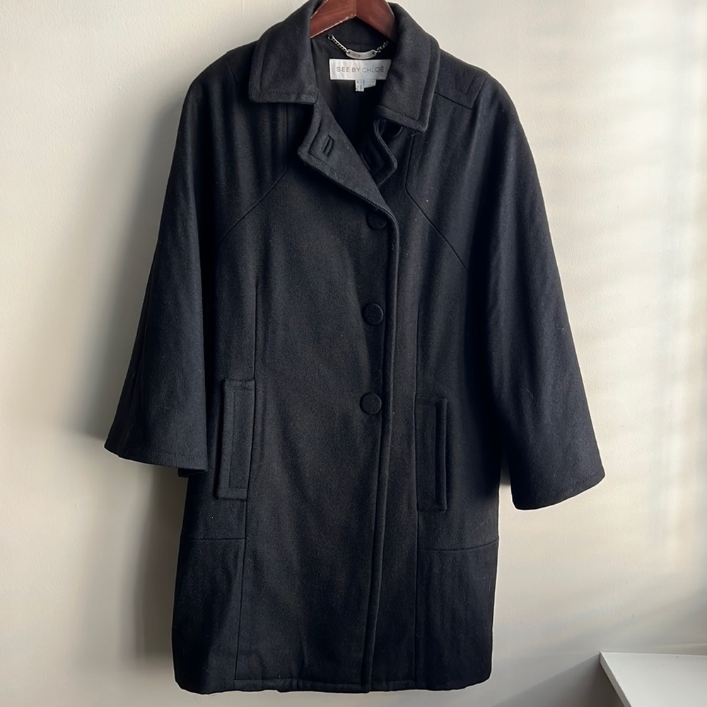 Wool Blend Coat